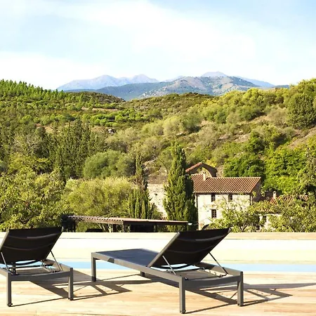 Mansion With 3 Bedrooms In Castelnou With Wonderful Mountain View Shared Pool Furnished Garden 25 Km From The Beach Ferienhaus *